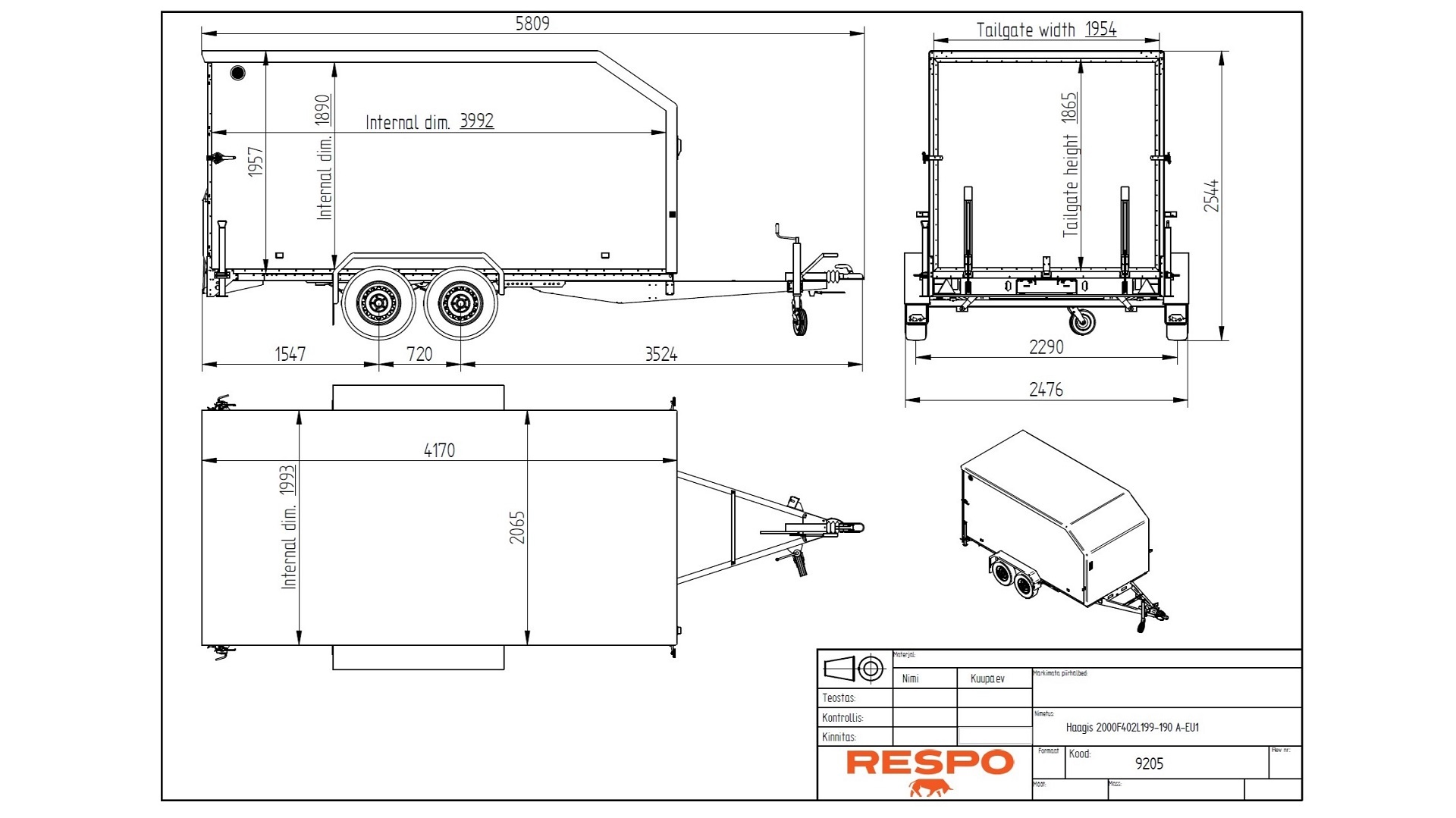 Respo RCR 4020-19 Norway Edition