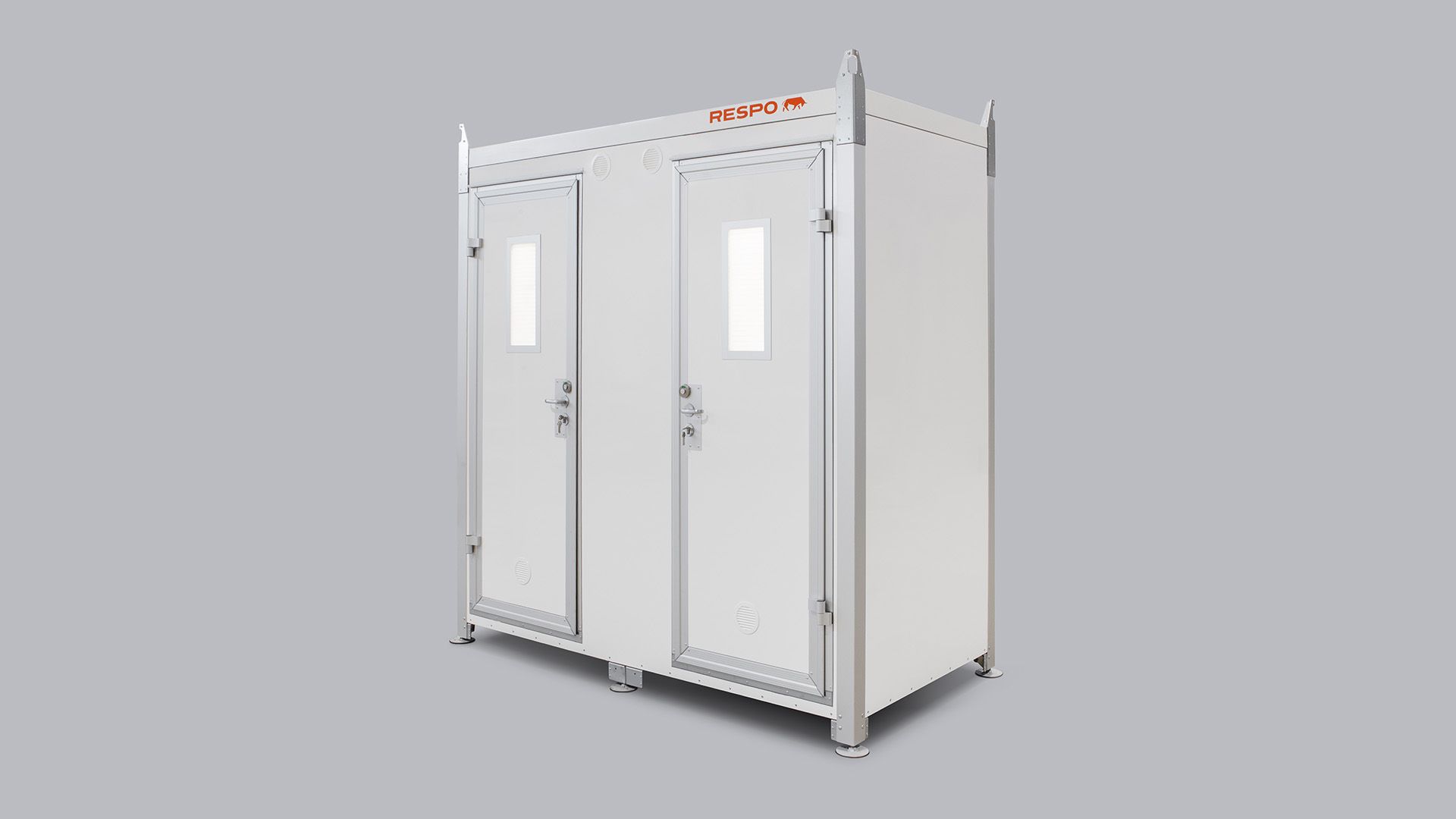 Respo Double portable toilet 300L